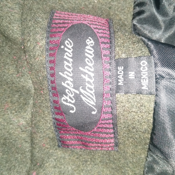 Vintage style Women's wool blend coat size12 - Picture 4 of 5